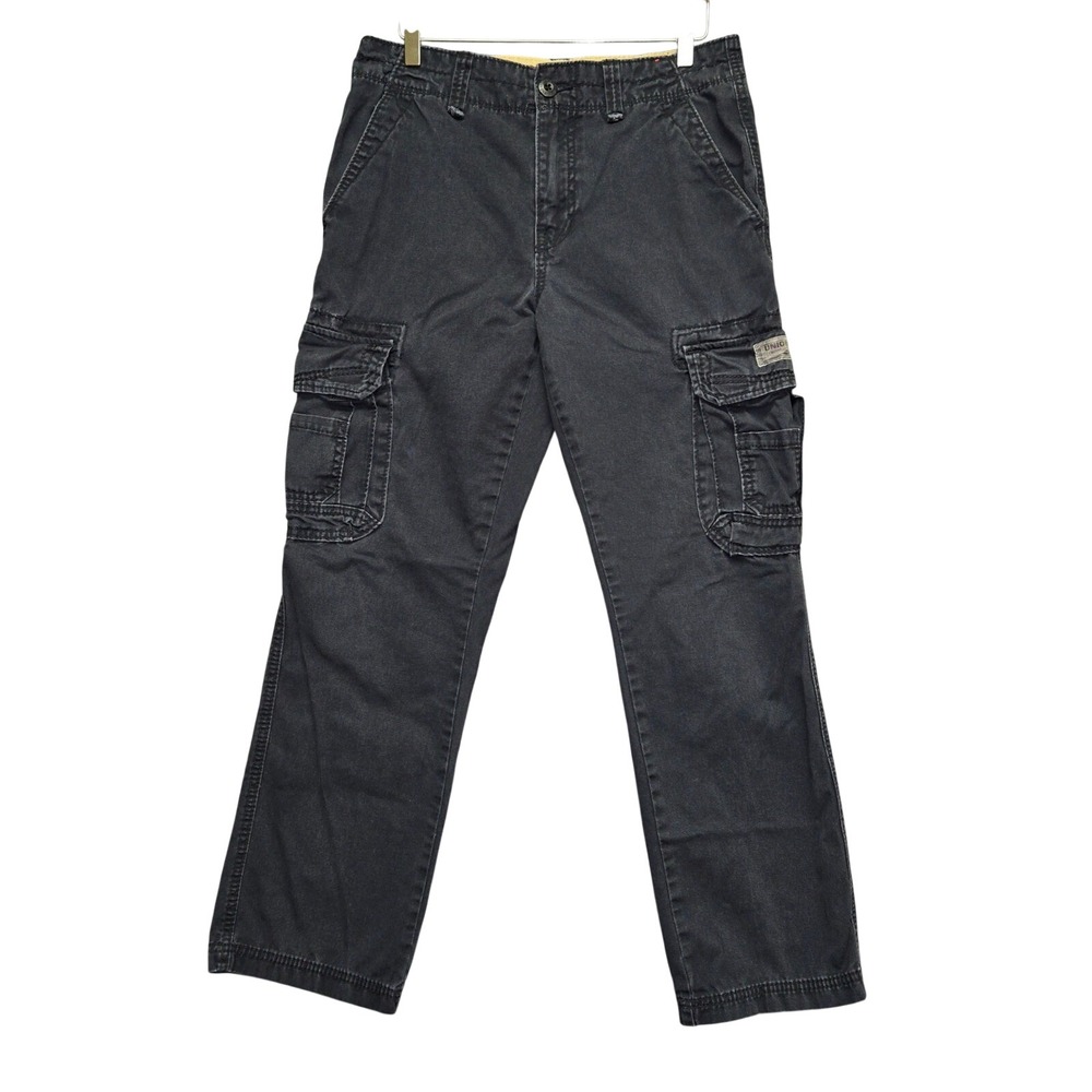Unionbay Cargo Pants Utility Streetwear 31x30 Faded Navy Multi-Pocket y2k